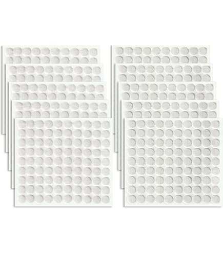 Vaessen Creative Klittenbandsluiting zelfklevende achterkant 10x10mm 64pcs
