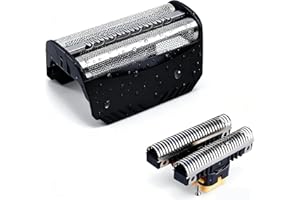 ‎POWEKA Poweka Scherfolie Scherkopf Kompatibel mit 30B - Hochwertiges Kombipack Klingenblock Messer Rasierklinge für Series 3 30B / 7000/4000 Series