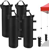 IYEREER 4 Sandbags Ballast 600D Oxford for Garden Tent | Ballast Bags for Gazebo, Pergola and Outdoor Tent