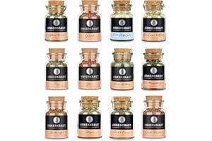 ‎ANKERKRAUT Ankerkraut Gewürz Set mit 12 Gewürzen: Best of Ankerkraut 3, leckere Zutaten für vielfältigen Geschmack in der Küche und am Grill, Fleisch und Gemüse im Handumdrehen zubereiten…