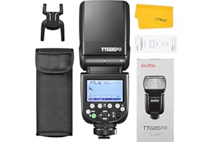 Godox TT685II TT685II-O Flash pour Olympus, 2.4G TTL Panasonic Speedlite HSS 1/8000S, 0.1 à 2.6s Temps de Recyclage, Environ 330 Flashes à Pleine Puissance, Externe Flash pour Caméra Photographie