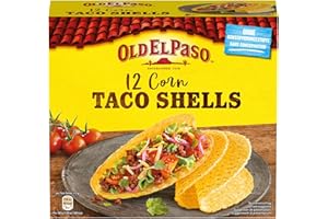 ‎OLD EL PASO Old El Paso Taco Shells – Glutenfrei - Mexikanische Mais Tortillas in Schalenform – 1 x 156 g