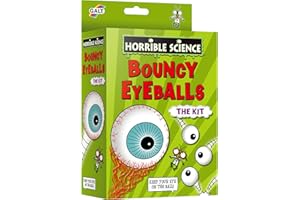 Galt Bouncy Eyeballs - Horrible Science Kit - Educational Science Kits, Learn Jazzy Juggling and How Balls Bounce - Kids Science Kits and Bouncy Balls Science Set For Girls and Boys Ages 6 Years Plus