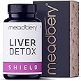 Meadbery Liver Detox Milk Thistle Extract Detox Supplement For Men And Women With 600Mg Of Silybum Marianum For Healthy Liver Helps in Cleanse Liver Natural Fatty Liver Support 60 Vegetarian Tablets