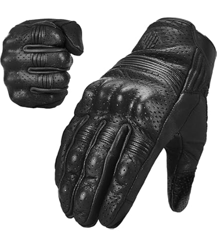 Joe Rocket Phoenix 5.1 Hybrid Motorradhandschuhe – Schwarz, Atmungsaktiv, Mit Knöchelschutz