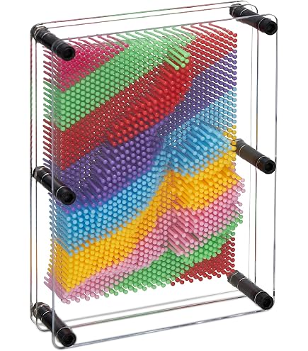 moses. Nail Art 3D Arcobaleno Pin Art - Tavola per unghie per