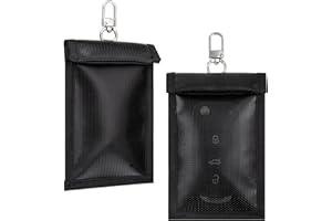 CICMOD Bolsa Faraday, 2 Piezas Bolsas para Llaves de Coche, Faraday Bag Protección de Señal