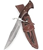 Joker CN100 Bowie-Messer – 20 Cm MOVA-Stahlklinge Mit Hirschhorngriff Für Angeln, Jagd & Outdoor