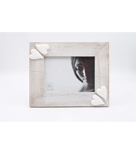 MASCAGNI CASA Portafoto Cornice in MDF Orsetto per Bimbo 13x18cm Azzur