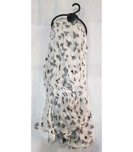 Chèche Hermine 100% Coton - Accessoire Mode Breton Authentique