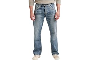 Silver Jeans Męskie jeansy Gordie Loose Fit Straight Leg Jeans