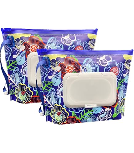 Porta Salviette Umidificate Riutilizzabile – 4 Pezzi In EVA, Dispenser Con Coperchio A Ribalta Per Neonati, Viaggi E Passeggiate