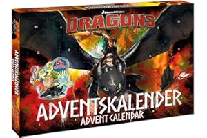 Craze 57323 – kalendarz adwentowy Dreamworks Dragons