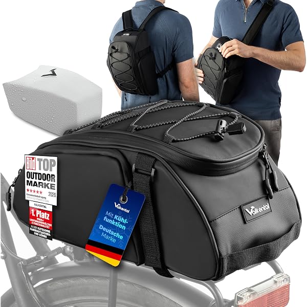 New Looxs Postino Office, 2017 Einzeltasche, Rot/weiß, 14 L Sport & Freizeit