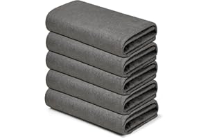 ‎WEREY WEREY Verdicktes Magisches Reinigungstuch,Wiederverwendbaren Mikrofasertücher.Fusselfrei Putzlappen - Streifenfreies Wundertuch Für Geschirrtücher,Staub Lappen,Autos.(5 Stück,30x40cm)