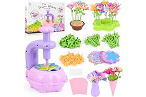 Bacxzomx Laboratorio Fiori Bambini, Gioco Creativo Bambina 4 5 6 7 8 9 10 Anni, DIY Kit Creativo Regalo Bimba 4 5 6 7 8 9 10 Anni, Kit Fai Da Te Bambini, Regalo Bambina 4 5 6 7 8 9 Anni