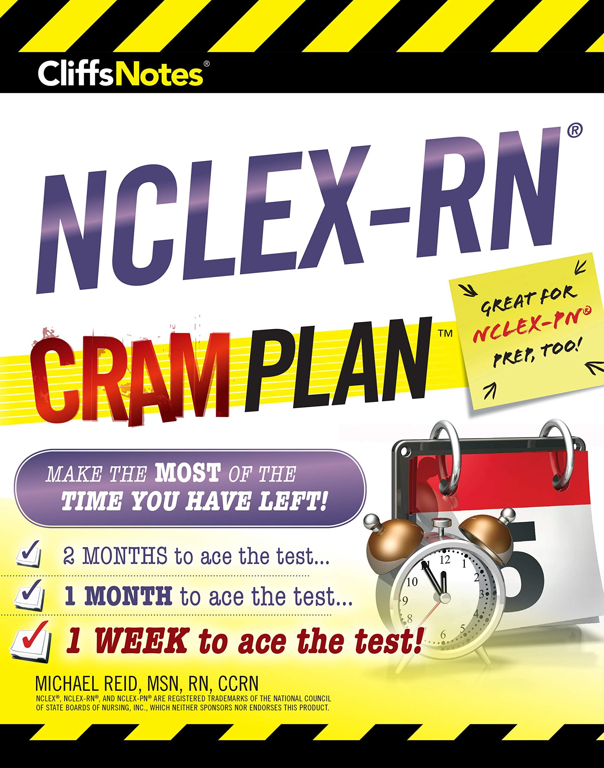 CliffsNotes NCLEX-RN Cram Plan