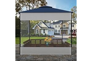 Telone impermeabile trasparente in SDFVSDF, (altezza x larghezza: 2x3,5 m) Telone in PVC pesante trasparente con occhielli, utilizzabile per pergole, giardini, garage. Personalizzabile.