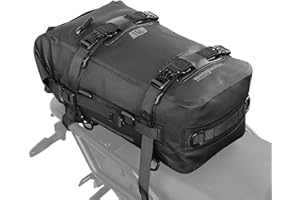 Rhinowalk Motorcycle Tail Bag - 8/15/30L Waterproof Seat Bag for Motorcycles