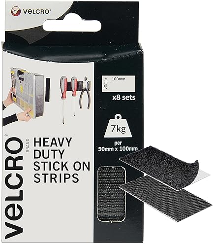 VELCRO&reg; PS14 Self Adhesive Round Discs 6 X Hook &amp; Loop In Sizes 40mm Upto 55mm