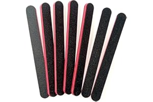 ZHIYE 7PCS Nail File Set, Professional Double Sided Nail Files Emery Board Manicure Tool for Nail Grooming