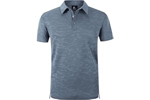 zitysport Polo Shirt Herren Slim Fit Poloshirt Männer Atmungsaktives Golf Lässig Polohemd Outdoor Sport Tshirt Schnelltrocknend Casual Polo Shirts Männer Summer Golf