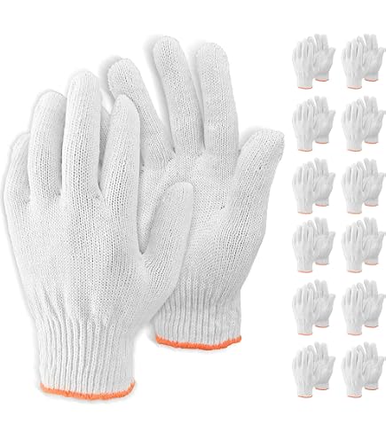 Blackrock General Cotton Drill Work Gloves 8400900 Grey (1 Pair) DIY & Tools