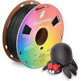 Polymaker Panchroma PLA Filament, Saten Siyah 1,75 mm 3D Baskı Filamenti, 3D Yazıcı PLA Filament, &Ccedil;oğu FDM 3D Yazıcıya Uygun,