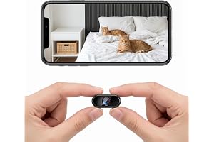 Générique 1080P Mini gömd inomhus-WiFi-kamera | Nattsyn, rörelsedetektering, push-varningar - perfekt för övervakning av hem, baby, djur