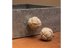 ROORKEE INSTRUMENTS (INDIA) A NAUTICAL REPRODUCTION HOUSE Roorkee Instruments India Knauf-Set, mehrfarbig, RII-JP-B999