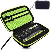 Hard Travel Case for Philips OneBlade QP2520, QP2530, QP2620, QP2630 | Philips Oneblade Case with Sponge,Electric Shavers,Sho
