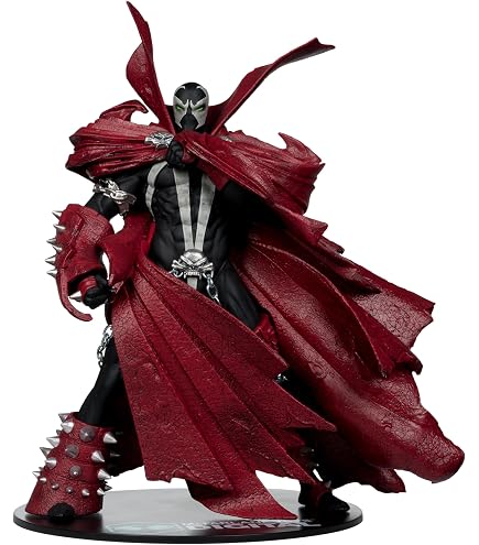 Figura Detallada Videojuego Figura De Acción McFarlane Mortal Kombat Spawn 7 Pulgadas (18 Cm) - 22 Puntos De Articulación Figura Con Accesorios