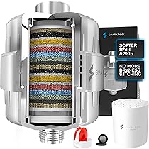 Sparkpod Douchekop met hoge druk, luxe 10-delige 12,7 cm hoge stroom