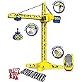Tooko - Radio Controlled Construction Crane with Sound Effects - Rotates 360 ° - 70 cm - All Control from Remote Control - Kindergarten Toy