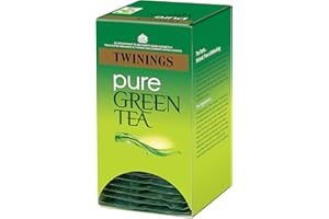 TWININGS BY UK BUSINESS SUPPLIES Twinings Pure Green {Individually Wrapped} Sachets Envelopes, Room Supplies,Catering, (40)