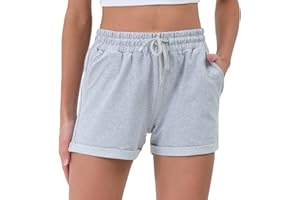 Smith & Solo Krótkie spodenki damskie - szorty letnie spodnie do biegania, krótkie spodnie sportowe, sportowe szorty do biegania