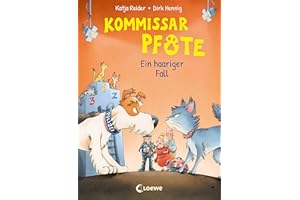 Kommissar Pfote (Band 4) - Ein haariger Fall: Begleite den beliebten Hunde-Held bei seiner Spurensuche - Lustiger Kinderkrimi zum Vorlesen und ersten Selberlesen ab 6 Jahren