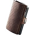 I-CLIP Original Mini Wallet with Moneyclip - Slim Wallet - Leather Wallet - Premium Wallet - Cardholder - AdvantageR Oak