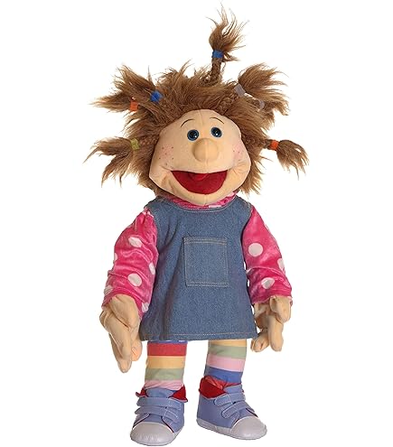 Living Puppets Muckelbert Beer, W875 Handpop van hoogwaardige materialen in leuke kleuren, grootte: 37 cm Living Puppets Muckelbert Beer, W875 Handpop van hoogwaardige materialen in leuke kleuren, grootte: 37 cm