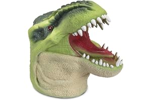 Tobar - 22677 - Marionnette à Main Dinosaure, Vert