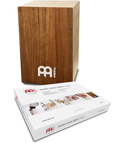 Cajon Montabile Schlagwerk SPL - Kit Fai Da Te, Legno Wenge, 50x30x30 Cm - Foto 13