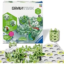 GraviTrax Cañón Magnético – Accesorio Para Pista De Canicas, Impulsa Las Canicas Hacia Arriba, Compatible Con Starter Set, STEM, 8+ Años
