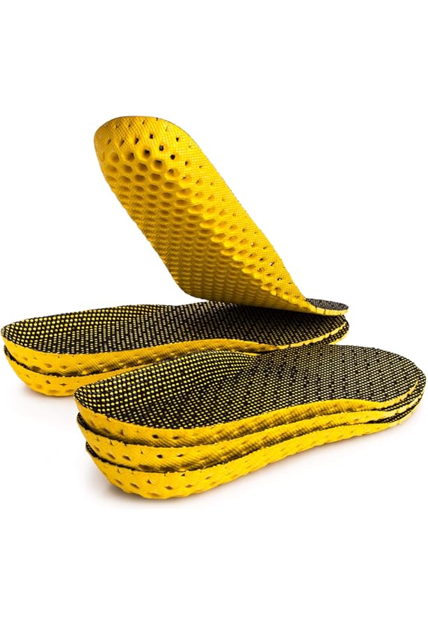 2 Paar Einlegesohlen Memory Foam - Orthopädische Unterstützung Bei Plantarfasziitis