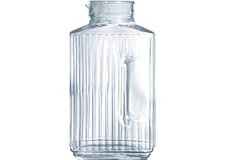 Luminarc Quadro Jarra Vidrio, capacidad 2L, diámetro 145 mm, Transparente