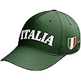 Purple Print House Italia Flag Text Mens Baseball Hat Nations Rugby Supporter Italy Football Italian