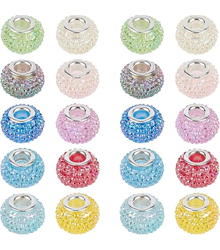 200 Perline Di Vetro A Forma Di Fiore – 10 Colori, 7x12 Mm, Perline Campana Per Gioielli Fai Da Te, Bracciali E Collane