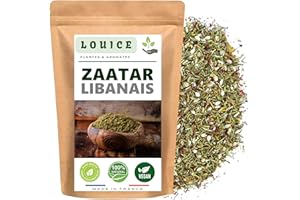 LOUICE Zaatar Libanais 100g - Mélange Épices Naturel pour une Cuisine Gourmande - Sachet Fraîcheur - (100)