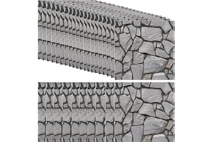 XNZMYN 30 sztuk paneli ściennych 3D o wyglądzie kamienia, samoprzylepne, 30 × 30 cm, panele ścienne z płyt z tworzywa sztucznego, wodoodporne tapety z cegły PCW, do wnętrz, na zewnątrz, do pomieszczeń
