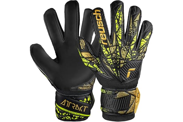 Reusch Unisex ungdom attraktion Infinity Finger Support Junior målvaktshandskar