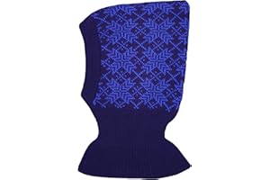 TEVIRP 100% Merino Wolle Balaclava Wintermütze Baby Kinder Mädchen Junge Gestrickt